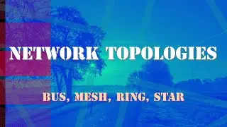 Physical and Logical Topologies || Star || Bus || Mesh || Ring ||  || Multipoint Network Topology