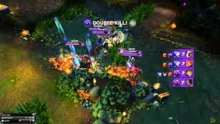 League of legend epic team fight