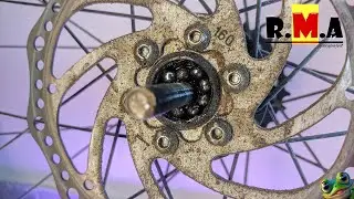 bicycle hub service - обслуживание велосипедных втулок с насыпухой (замена смазки и подшипников) 🐸🔧🚵