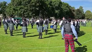 Dartmouth & District Grade 3A: European Pipe Band Championships 2024