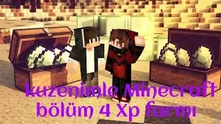 kuzenimle minecraft bölüm xp farmı yatıptık fatkon oyuncu