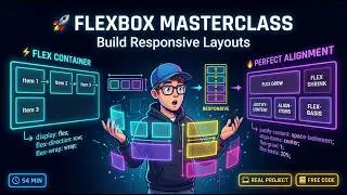CSS Flexbox Masterclass – Complete Flexbox Tutorial for Web Development