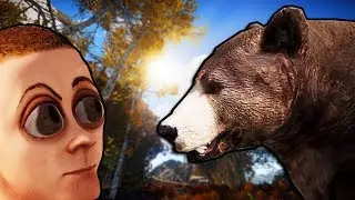 THEY HAD A PET BEAR DEFENDING THEIR BASE! - Rust Survival