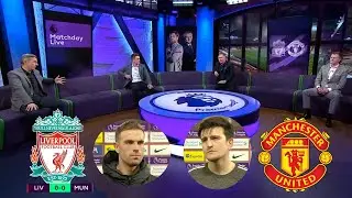 Liverpool vs Manchester United 0-0 Jordan Henderson And Harry Maguire Reaction Paul Scholes Analysis