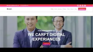 Design a attractive template using HTML, CSS, and Bootstrap 5