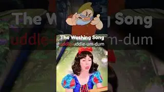 The Washing Song! #snowwhite #disney