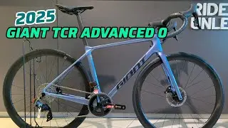 2025 GIANT TCR ADVANCED 0 - NEW GIANT SLR 2 WHEELSET - SRAM RIVAL AXS