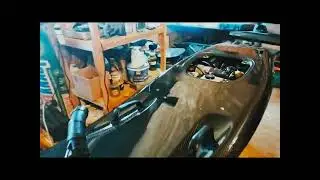 Ремонт Jetsurf Raсe (залом корпуса + полировка)