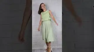 Повседневная юбка в яблочном цвете! + видео с примеркой.