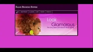 Salon Booking System Php Project