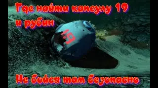 Subnautica. Где рубин, куда плыть? К капсуле 19.