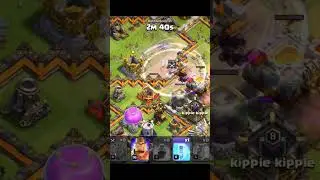 super archer blimp attack th11 coc