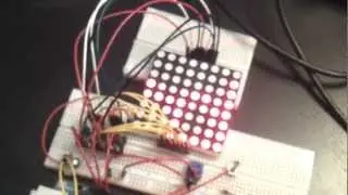 Arduino 8x8 Led Matrix with MAX7219