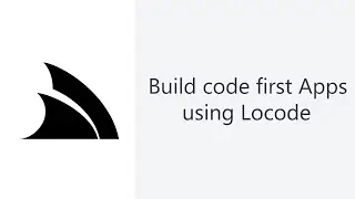 Quickly create a code-first API and CRUD application with Locode