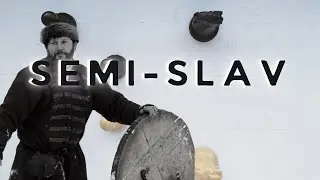 A typical Semi-Slav pawn structure · Training Game