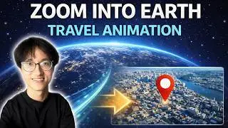 How to Create Cinematic Zoom-In Earth Effect 🌏 (Google Earth Studio Tutorial)
