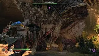 Killing Crag Maw (Drake battle) | GoW Ragnarök