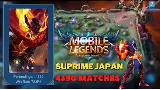 MLBB - GAMEPLAY SUPRIME JAPAN ALDOUS || ONEPUNCH !
