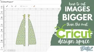Cut Big Designs on Cricut | Slice and Assemble Large Projects