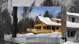 RF Downing Homes Log Home Project Photos