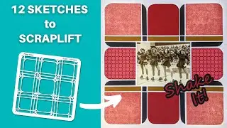 Flip Through 12 Creative Sketch Ideas Using Vintage Slides Template