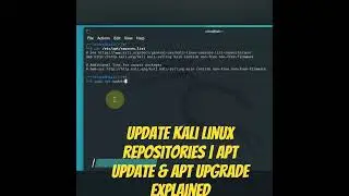 Update Kali Linux Repositories | apt update & apt upgrade Explained