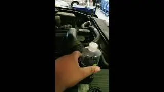 Combustion leak test