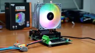 Куллер для Xeon E5-2680v3 AIGO X99 с Али за 6$ для AMD и INTEL X99 способный переварить 200W
