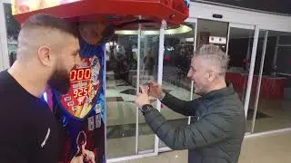 Bilgehan Demir ve Umut Camkıran Boks Makinesini Bozdu