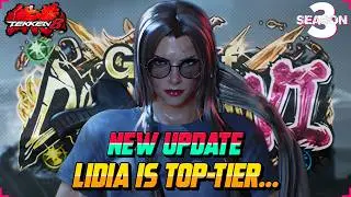 Tekken 8 S3 – LIDIA Is Still Beast! TETSU (Lidia) vs ZRICC4RDO (Nina) – High Level Gameplay