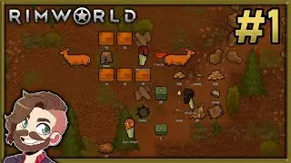 RimWorld with All DLC Gameplay 🔴 Part 1