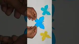 How to make a Paper Butterfly #diy