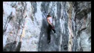 Галя Терентьева. Попытка на La Guerre de Rame N'Aura pas Lieu, 8a