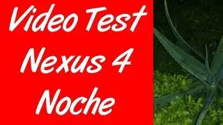 Video Test Nexus 4 Noche