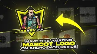 HOW TO MAKE FF MASCOT LOGO ON ANDROID || MAKE THIS FF AMAZING TEXT MASCOT LOGO ON ANDROID 🤩❤️ || AE