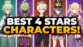 BEST 4 STAR CHARACTERS IN GENSHIN IMPACT (ULTIMATE GUIDE) | DON'T CHOOSE WRONG!