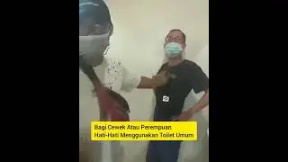 Viral||Ketahuan Ngintip Cewek Di Toilet SPBU
