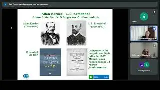 ESPERANTO   A LÍNGUA DA FRATERNIDADE   Said Pontes de Albuquerque   29 9 2022
