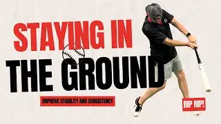 Staying In The Ground to Improve Stability and Consistency in the Baseball Swing 💢