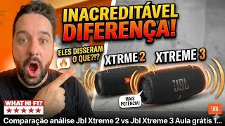Comparação análise Jbl Xtreme 2 vs Jbl Xtreme 3 Aula grátis 13 Março 2023
