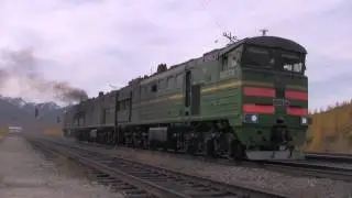 3ТЭ10У-0067 Запуск. БАМ Перевал Мурурин