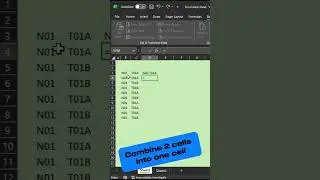 2 methods to combine 2 cells into one cell 