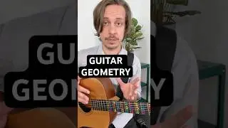The guitar is GEOMETRY. #guitar #musictheory #sacredgeometry