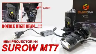 Review Mini Projector H4 Surow MT7