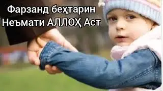 ФАРЗАНД БЕҲТАРИН НЕЪМАТИ АЛЛОҲ АСТ Домулло Абдулкодир