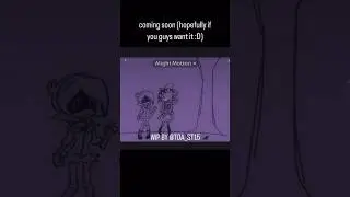sorry for the low quality and cropping lol- but yea i’m working on smth :D #murderdrones #cyn #tessa