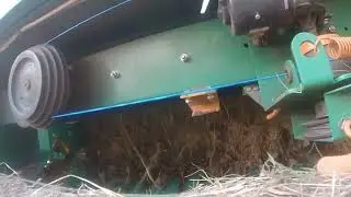 Работа рулонного пресс-подборщика ПР145М "УНИСИБМАШ"