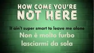 P!nk - How Come You're Not Here (testo e traduzione)