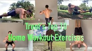 Top 10 Home Workout Exercises Trent's TOP 10