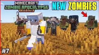 NEW ZOMBIES | Minecraft Zombie Apocalypse | S2 | #7 | THE COSMIC BOY